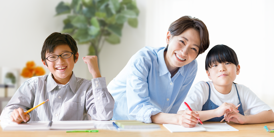 先生一人対生徒二人の個別指導